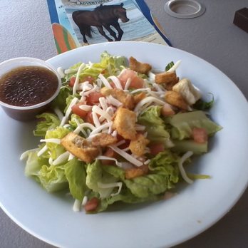 Uncle Ike's Sandbar & Grill - Fresh Garden Salad with Balsamic Vinaigrette Dressing!! - American Near Me - Corolla, North Carolina