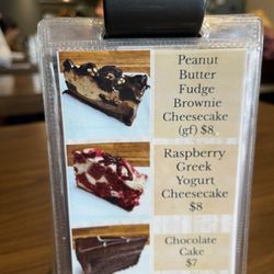 Friendly Restaurant & Pizzeria - GF cheesecake