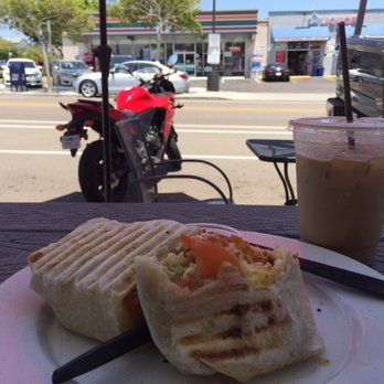 Java Earth Coffee - Soy chorizo burrito and vanilla honey iced latte! Yum! - Coffee & Tea Near Me - San Diego, California Java Earth Coffee - Soy chorizo burrito and vanilla honey iced latte! Yum! - Coffee & Tea Near Me - San Diego, California