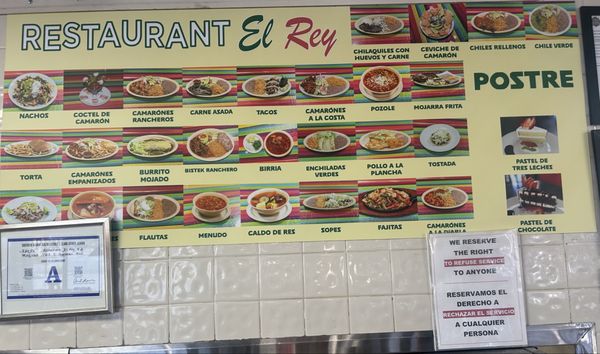 Menu photo 4 Restaurant El Rey Las Vegas, NV