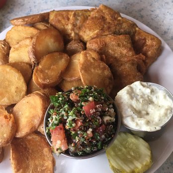 Broad Ripple Brewpub - Vegan Fish and Chips - Vegetarian Near Me - Indianapolis, Indiana