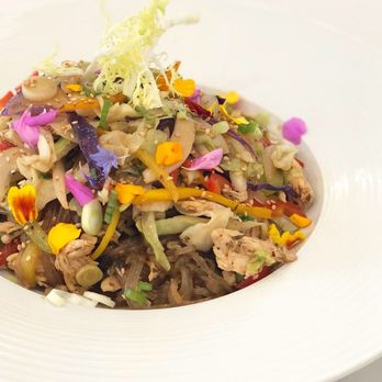Bites & Bashes Cafe - Vegan Korean Glass Noodles with added Chicken - Cafes Near Me - Lomita, California Bites & Bashes Cafe - Vegan Korean Glass Noodles with added Chicken - Cafes Near Me - Lomita, California