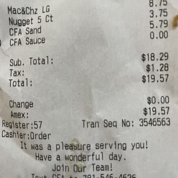 Chick-fil-A - Biggest - Fast Food Near Me - Hanover, Massachusetts