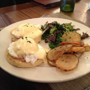 Rye Leawood - Eggs Benedict! Served with country ham rather than Canadian bacon! - New American Near Me - Leawood, Kansas