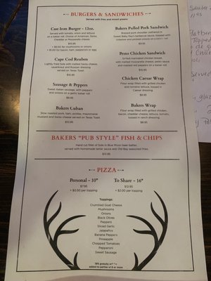 Menu photo 2 Back To Bakers Barryville, NY Menu photo 2 Back To Bakers Barryville, NY