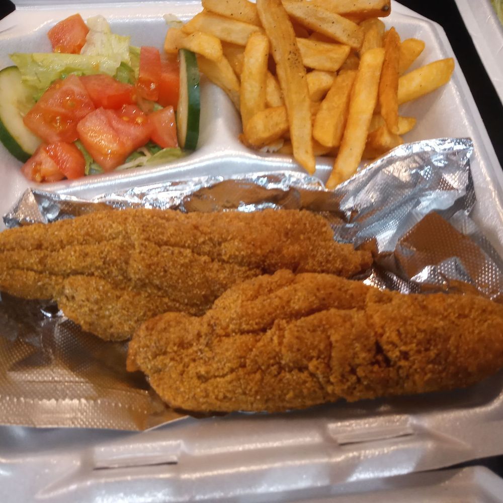 CJ'S Kuntry Kitchen - fried fish and french fries - Food Trucks Near Me