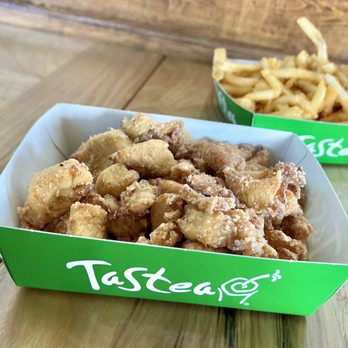 Tastea - Karate Chicken(Medium Kick) Their popcorn taste absolutely incredible! Level 2 "aka"Medium Kick wasn't spicy, including 5 year old! - Coffee & Tea Near Me - Sacramento, California Tastea - Karate Chicken(Medium Kick) Their popcorn taste absolutely incredible! Level 2 "aka"Medium Kick wasn't spicy, including 5 year old! - Coffee & Tea Near Me - Sacramento, California