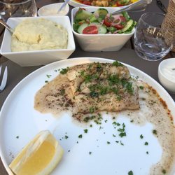 Restaurant A11 - Amazing tasty Cod fish with 'la mama's' mashed potato... the best evererr