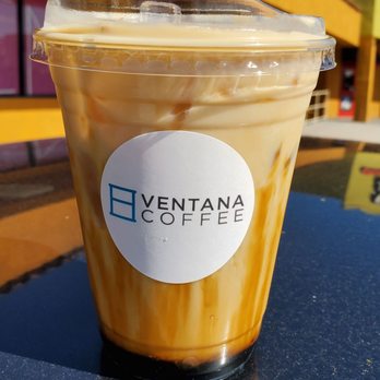 Ventana Coffee - Sea salt brown sugar latte - Coffee & Tea Near Me - Covina, California Ventana Coffee - Sea salt brown sugar latte - Coffee & Tea Near Me - Covina, California