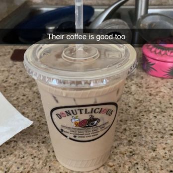Donutlicious & Boba Zone - Their iced coffee (which was delicious) ! - Donuts Near Me - Visalia, California Donutlicious & Boba Zone - Their iced coffee (which was delicious) ! - Donuts Near Me - Visalia, California