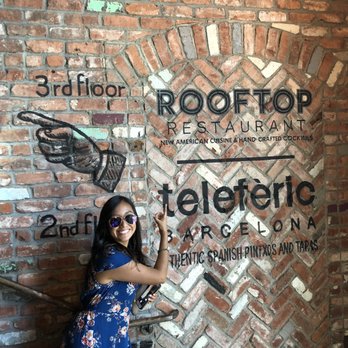 Rooftop - Sign on the wall - New American Near Me - Walnut Creek, California