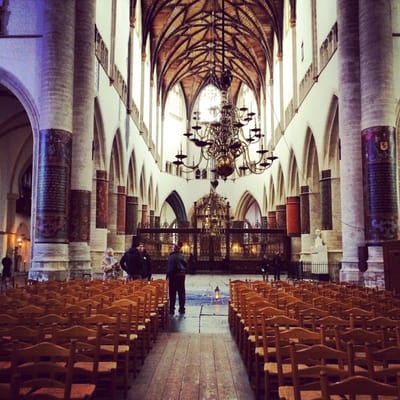 The St. Bavo Church in Haarlem by null