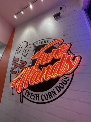 Two Hands Corn Dogs KATY by null