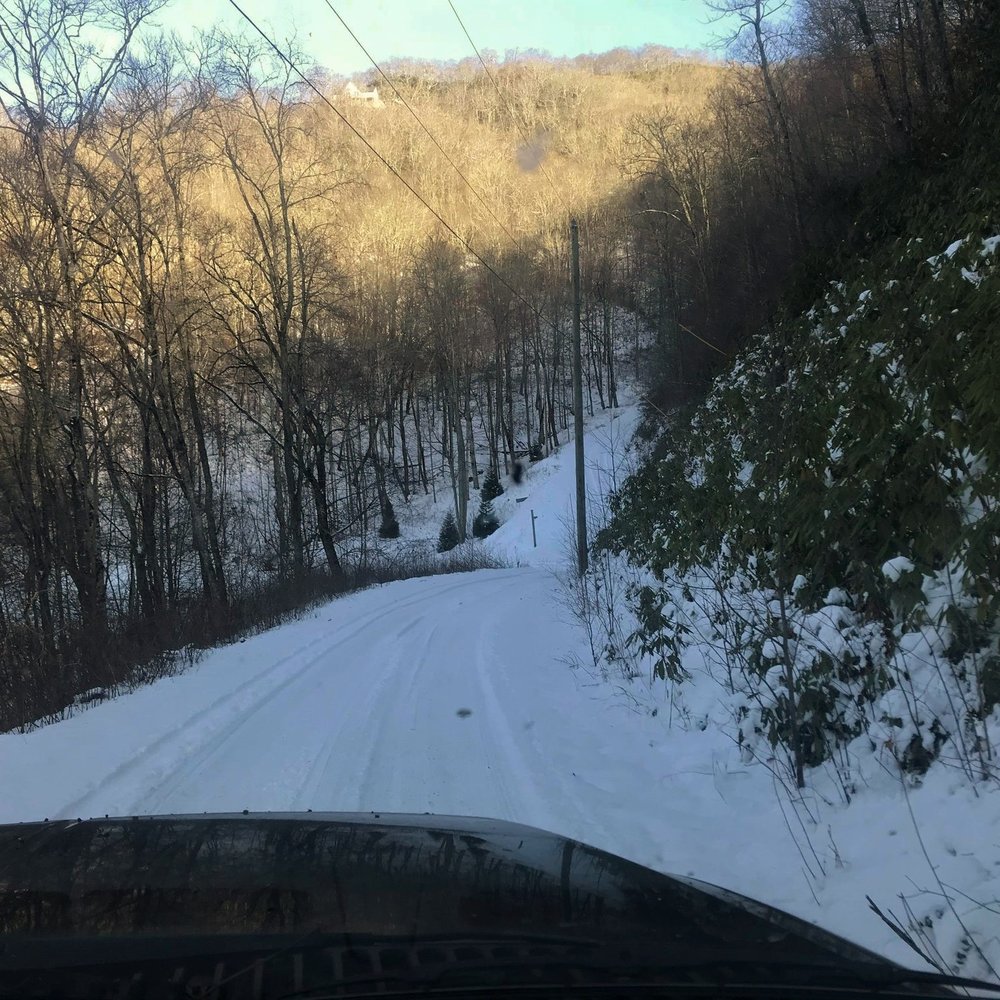 David Hyde Towing - Finally able to get out (photo taken in the towing truck). - Towing Near Me - Bryson, North Carolina David Hyde Towing - Finally able to get out (photo taken in the towing truck). - Towing Near Me - Bryson, North Carolina