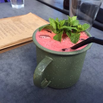Hart's Collective - Watermelon mint juice - the mint was not overpowering! - Art Galleries Near Me - Port Adelaide, SA