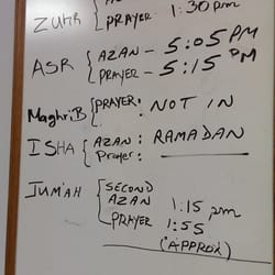 Muslim Education and Converts Center of America - Prayer times as of July 8th 2015