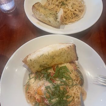 Paesanos - Capellini Pomodoro, Spaghetti Carbonara - Italian Near Me - Davis, California