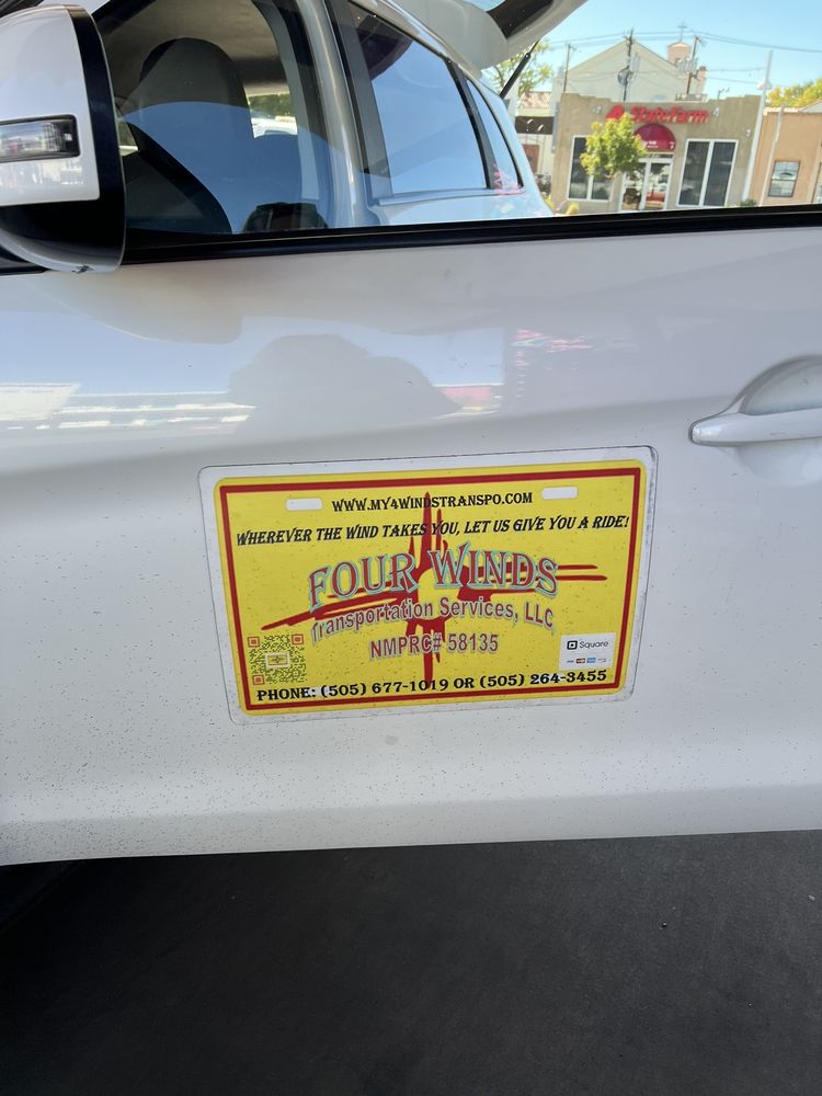 FOUR WINDS TRANSPORTATION SERVICES Updated August 2024 Albuquerque