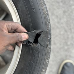 RNR Tire Express - Blown tire