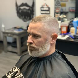 Bruce The Barber - Fade and beard trim by Bruce