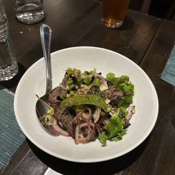 Baan Siam - Beef salad - Thai Near Me - Washington, DC, District of Columbia