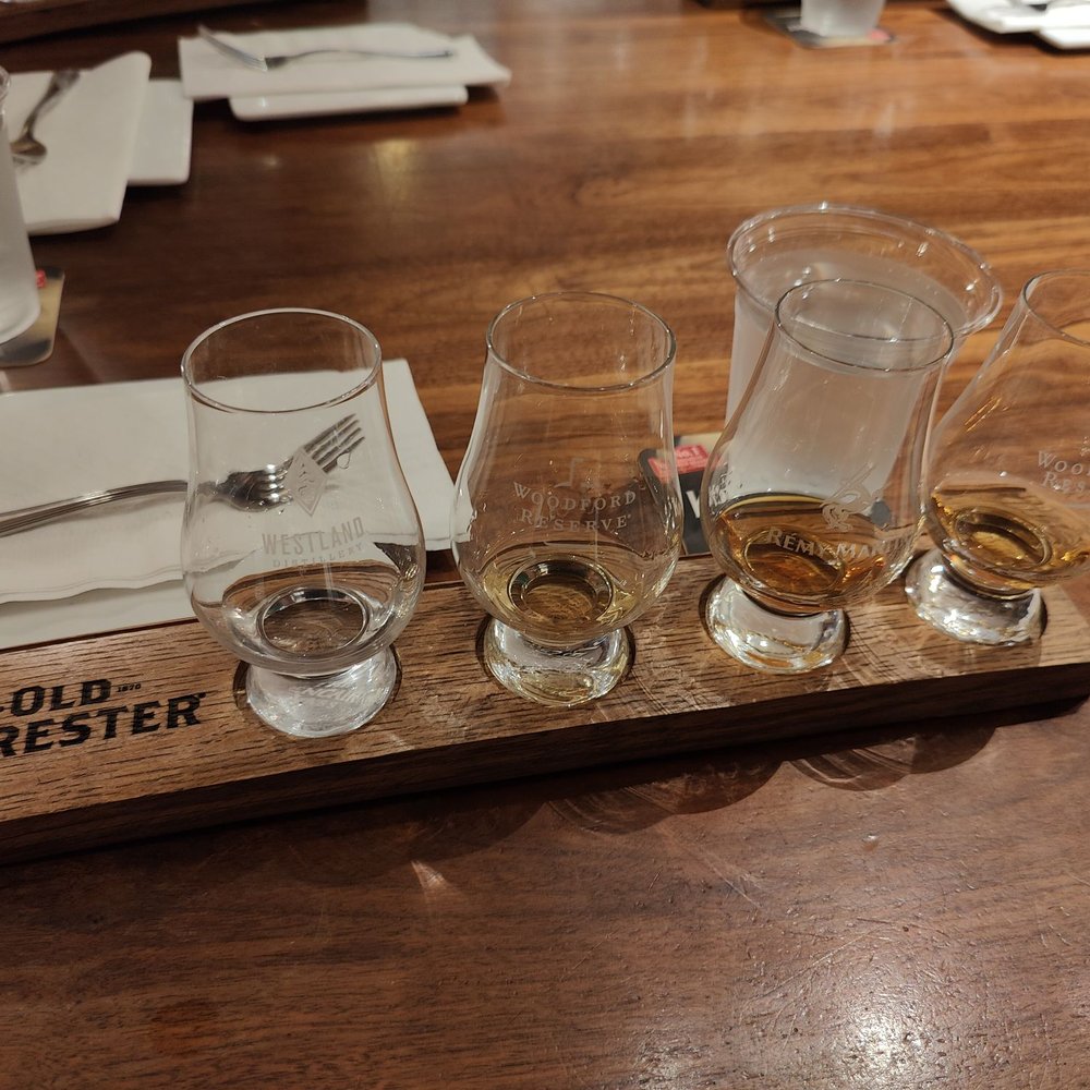 The Mansion - My samples for the evening. - New American Near Me - Melbourne, Florida
