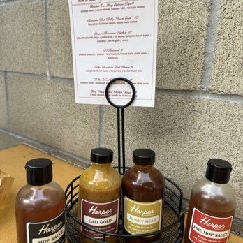 Harper Barbecue - Table sauces - Barbeque Near Me - Costa Mesa, California
