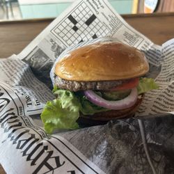 The Station by Bravo - Black Angus Six Ounce Patty served on a Brioche Bun