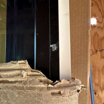Dixieline Lumber & Home Centers - One large chuck/dent in patio door - Hardware Stores Near Me - Solana Beach, California Dixieline Lumber & Home Centers - One large chuck/dent in patio door - Hardware Stores Near Me - Solana Beach, California
