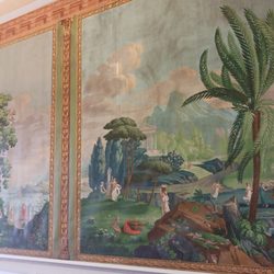 Welt-Erbe-Haus - Tapetensaal / Wallpaper room