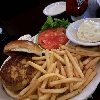 Joe's Inn - Crab Homemade Crabcake Sandwich French Fries - Italian Near Me - Richmond, Virginia Joe's Inn - Crab Homemade Crabcake Sandwich French Fries - Italian Near Me - Richmond, Virginia