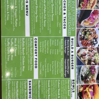 Branch Out - Menu - Gluten-Free Near Me - Paducah, Kentucky