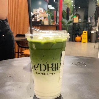 Le'Drip Coffee And Tea - Lychee matcha - Coffee & Tea Near Me - Houston, Texas Le'Drip Coffee And Tea - Lychee matcha - Coffee & Tea Near Me - Houston, Texas