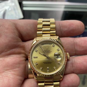 Time-Tec Watch Service Center - Repaired crystal on Rolex Day-date - Watch Repair Near Me - Los Angeles, California