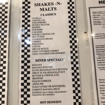 Big Time Diner - Dessert Menu - American Near Me - Mobile, Alabama Big Time Diner - Dessert Menu - American Near Me - Mobile, Alabama