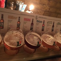 Ale and lager selection