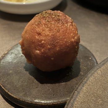 Sepia - Lamb belly "donut". - New American Near Me - Chicago, Illinois Sepia - Lamb belly "donut". - New American Near Me - Chicago, Illinois