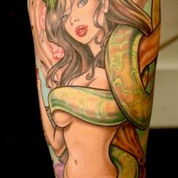 Kill'em All Tattoo - Fun tattoo done by Mike Sizemore at Kill Em All Tattoo
