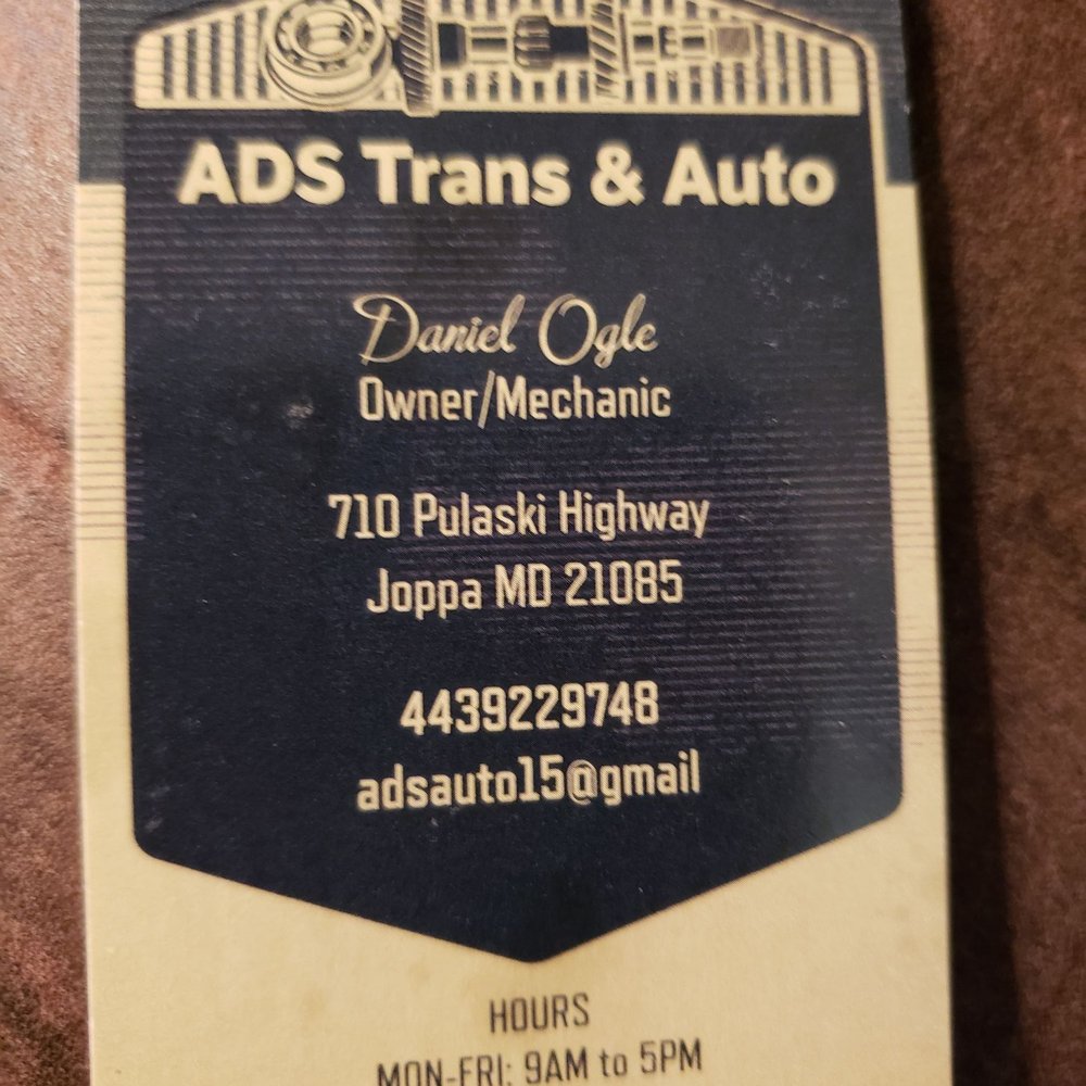 ADS Trans & Auto - Auto Repair Near Me - Abingdon, Maryland