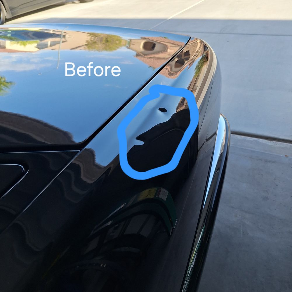 Dent Affect-Paintless Dent Repair - Before - Mobile Dent Repair Near Me Dent Affect-Paintless Dent Repair - Before - Mobile Dent Repair Near Me