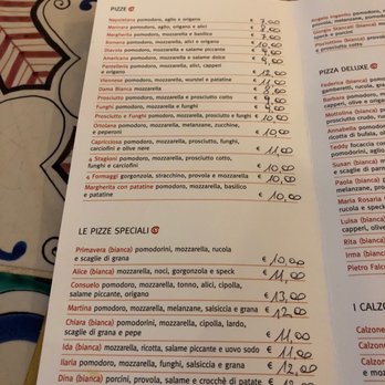Donna Stella - Pizza menu - Pizza Near Me - Amalfi, SA