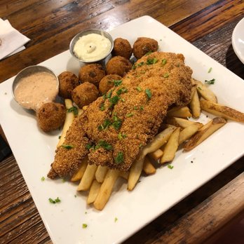 Anaya's Seafood Scratch Kitchen - Half catfish plate - Seafood Near Me - Dallas, Texas Anaya's Seafood Scratch Kitchen - Half catfish plate - Seafood Near Me - Dallas, Texas