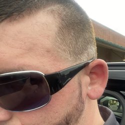 Roffler of Moorestown - Unever unblended choppy if you can even call that a fade.... It's a huge eff up is what it is!