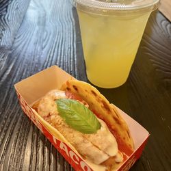 Tony's Tacos - Chicken Parm Taco & Margarita