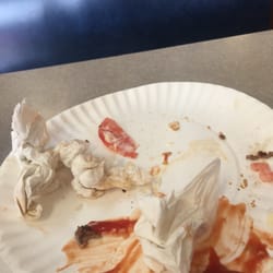 Forest Hills Pizza - The aftermath of a devoured steak and cheese