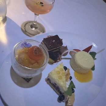53 By The Sea - Dessert flight and A Rose by any other name - Seafood Near Me - Honolulu, Hawaii 53 By The Sea - Dessert flight and A Rose by any other name - Seafood Near Me - Honolulu, Hawaii