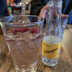 Deja Vu In Kendal - Redcurrant and strawberry gin and tonic.