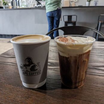 Ape Coffee - Latte and Cloud Ape - Coffee & Tea Near Me - Orange, California