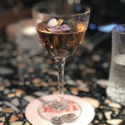 Penny & Bill - I forget what this was called but I loved it. Great glassware here too.