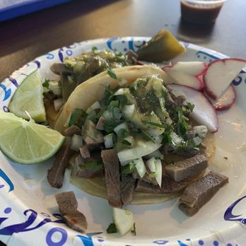 El Gallo Giro - Taco con Lengua - Mexican Near Me - Sacramento, California